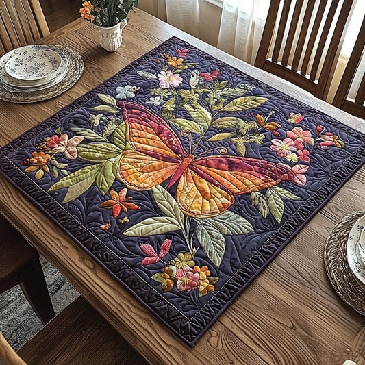 Whisper Wings Quilted Table Topper NCU0DV649