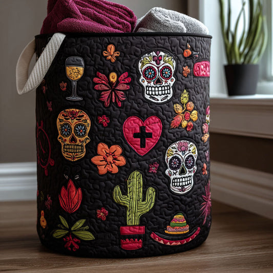 Whisper of the Ancestors Quilted Laundry Basket NCU0PTT1109