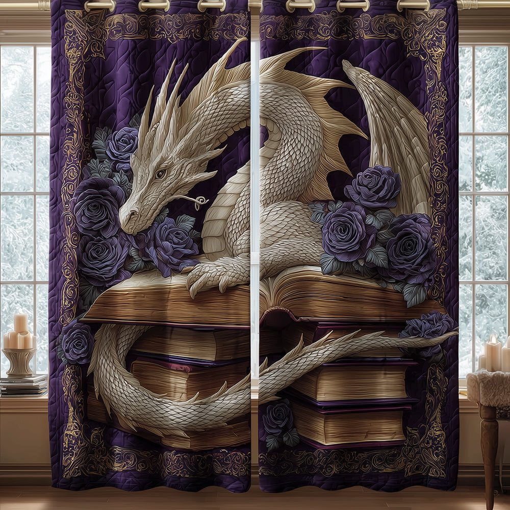 Whisper of the Wyrm Quilted Curtains NCU0TH3825