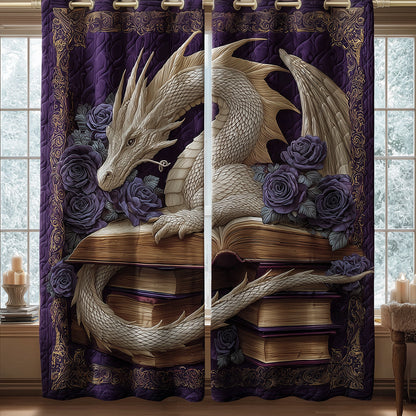 Whisper of the Wyrm Quilted Curtains NCU0TH3825