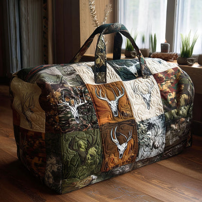 Whispering Antlers Quilted Duffle Bag NCU0PTT2908