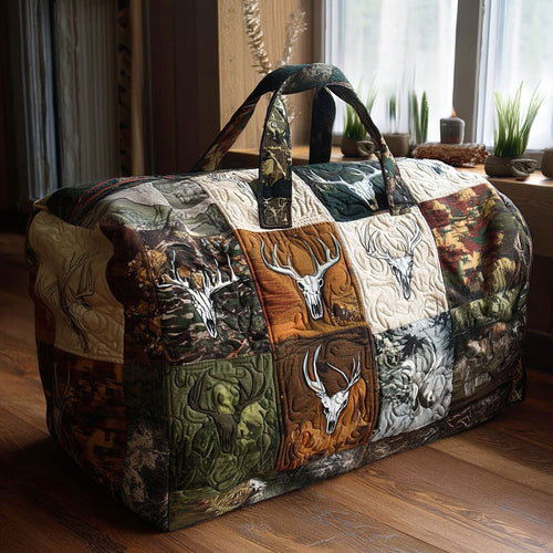 Whispering Antlers Quilted Duffle Bag NCU0PTT2908