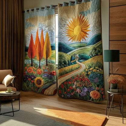 Whispering Hills Quilted Curtains NCU0PTT2122