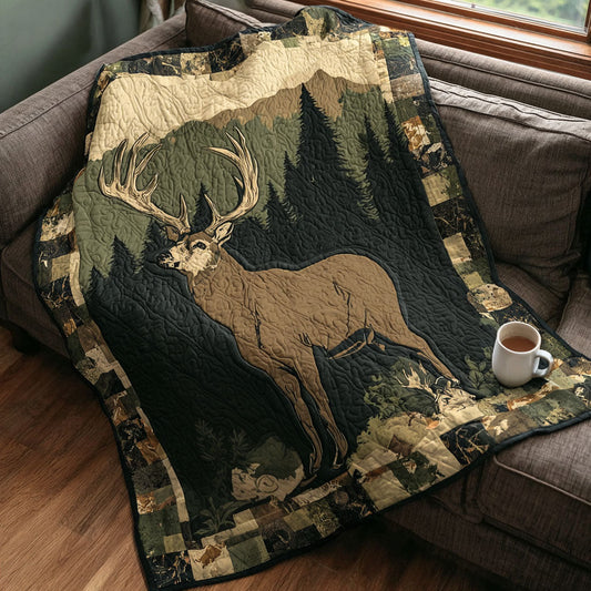 Whispering Pines Quilted Blanket NCU0PTT1691