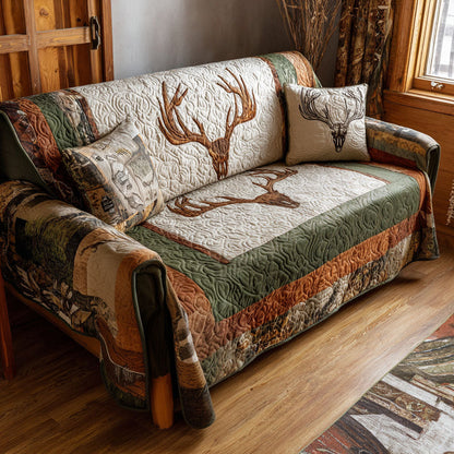 Whispering Valley Quilted Sofa Cover NCU0PTT2030