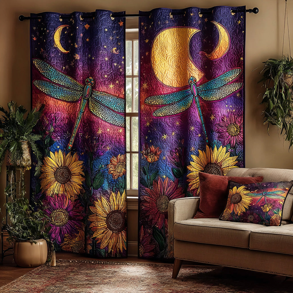 Whispering Wing Garden Quilted Curtains NCU0NTD977