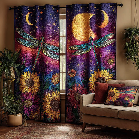 Whispering Wing Garden Quilted Curtains NCU0NTD977