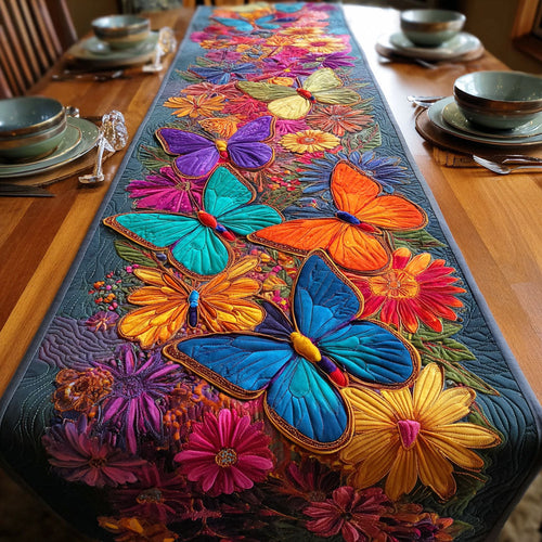 Whispering Wings Quilted Table Runner NCU0NTD585