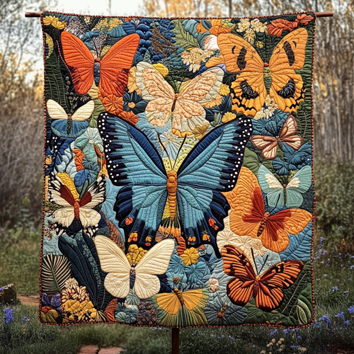 Whispers of Spring Quilted Blanket NCU0DK2086