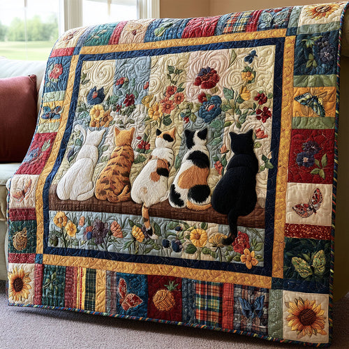 Whispers of Whiskers Quilted Blanket NCU0PTT3202