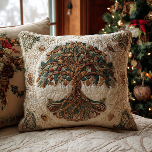 Whispers of Earth Quilted Pillow Case NCU0DV1226