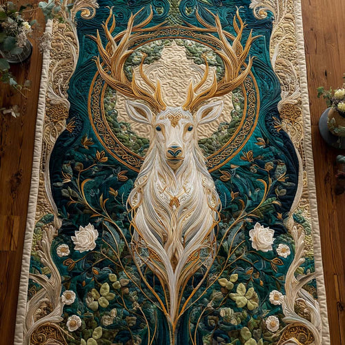 White Stag Grace Quilted Table Runner NCU0NNT2289