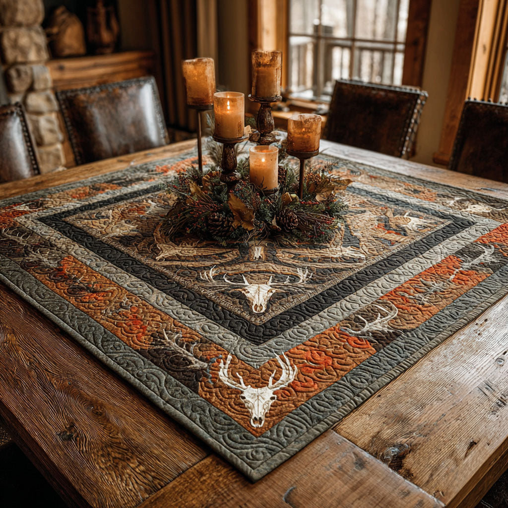 Whitetail Dreams Quilted Table Topper NCU0PTT2010