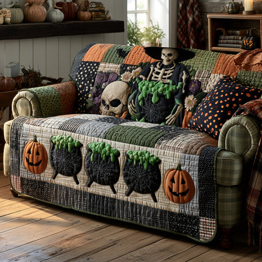 Wicked Brew Quilted Sofa Cover NCU0PTT3257