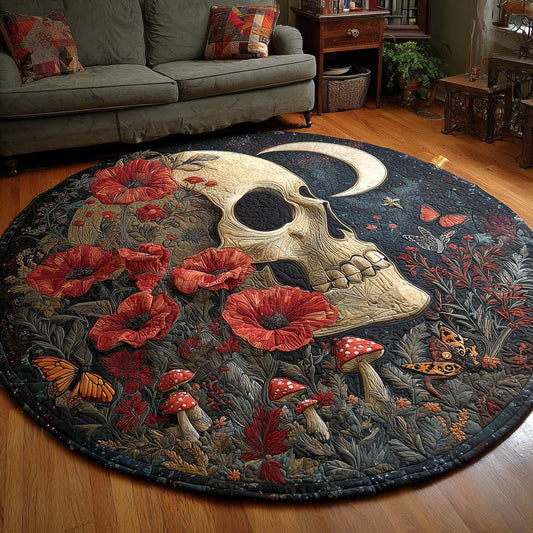 Wicked Shroom Quilted Round Mat NCU0NNT2604