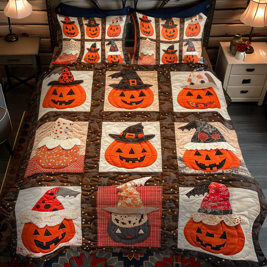 Wickedly Whimsical Quilt Quilted Bedding Set NCU0DV953