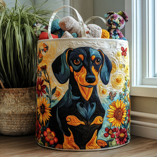 Wiener Wonder Quilted Laundry Basket NCU0PTT1244