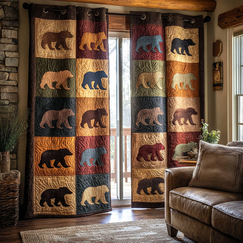 Wild Bears Curtains NCU0NTV851