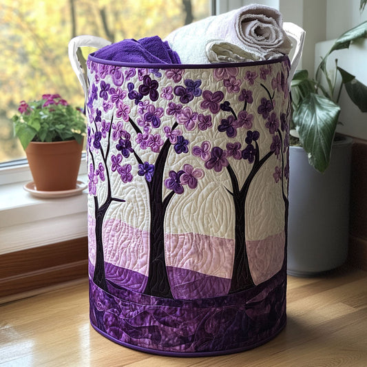 Wild Bloom Dance Quilted Laundry Basket NCU0PTT942