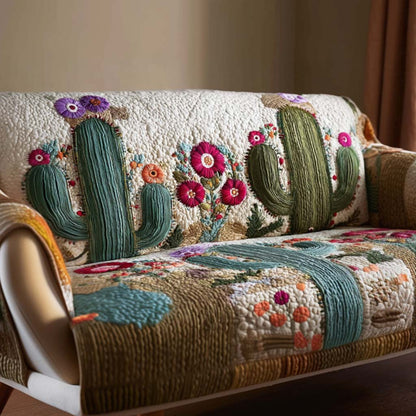 Wild Desert Quilted Sofa Cover NCU0NNT2362