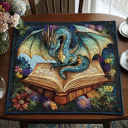 Wild Dragon Quilted Table Topper NCU0DDK568