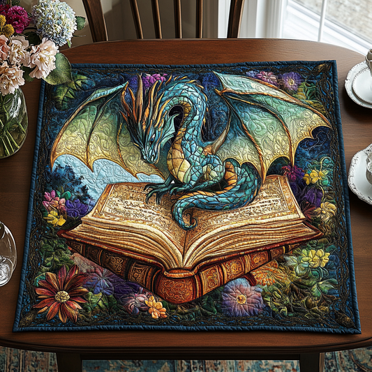 Wild Dragon Quilted Table Topper NCU0DDK568