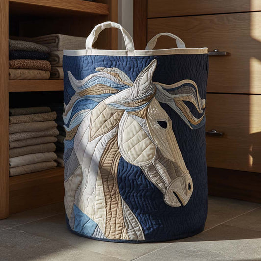 Wild Ember Quilted Laundry Basket NCU0NXD422