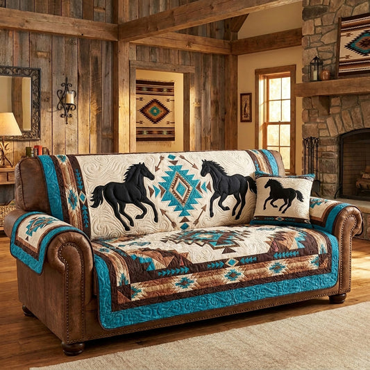 Wild Frontier Quilted Sofa Cover NCU0NTV1114
