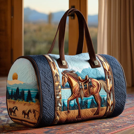 Wild Gallop Quilted Duffle Bag NCU0NTD1440