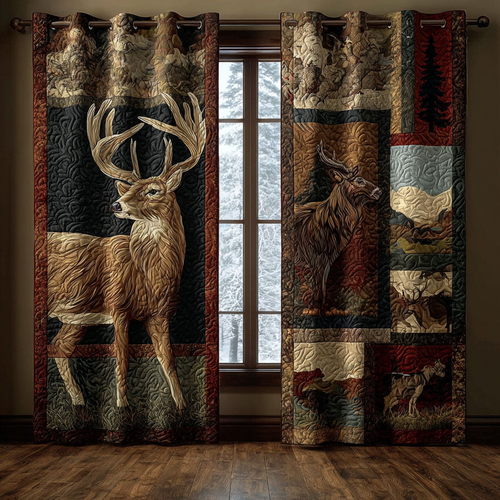 Wild Harmony Quilted Curtains NCU0PTT2193