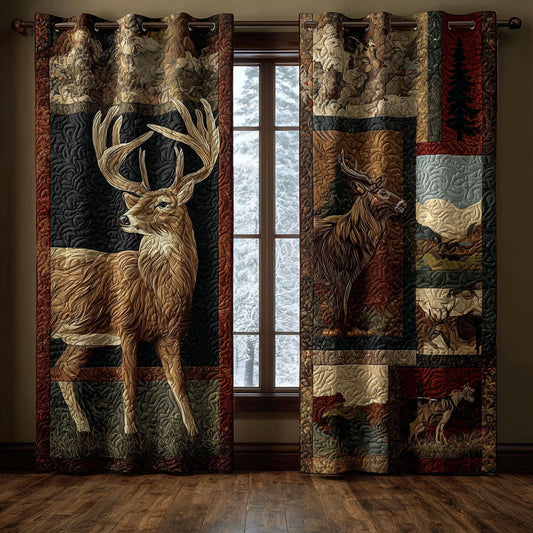 Wild Harmony Quilted Curtains NCU0PTT2193