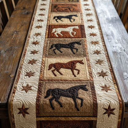 Wild Herd Quilted Table Runner NCU0NTV837