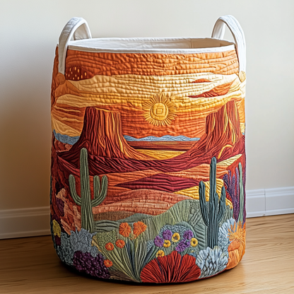 Wild Horizon Quilted Laundry Basket NCU0DDK1608