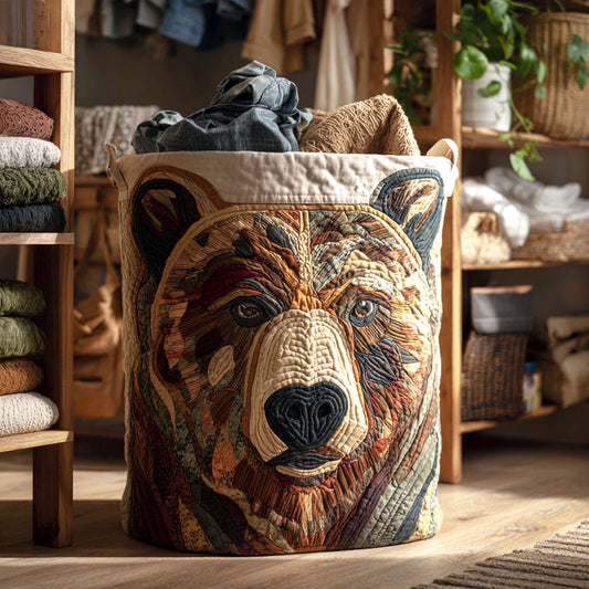 Wild Majesty Quilted Laundry Basket NCU0NTV401