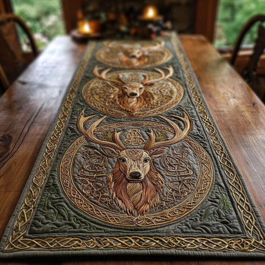 Wild Majesty Quilted Table Runner NCU0NTV378