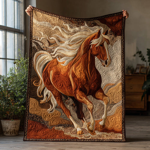 Wild Mane Quilted Blanket NCU0DV1023