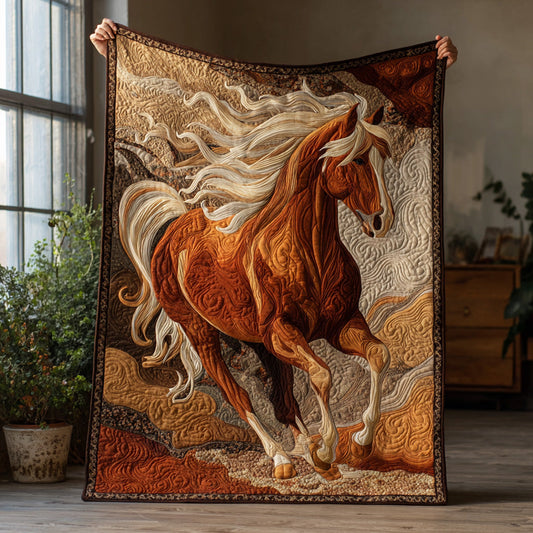 Wild Mane Quilted Blanket NCU0DV1023