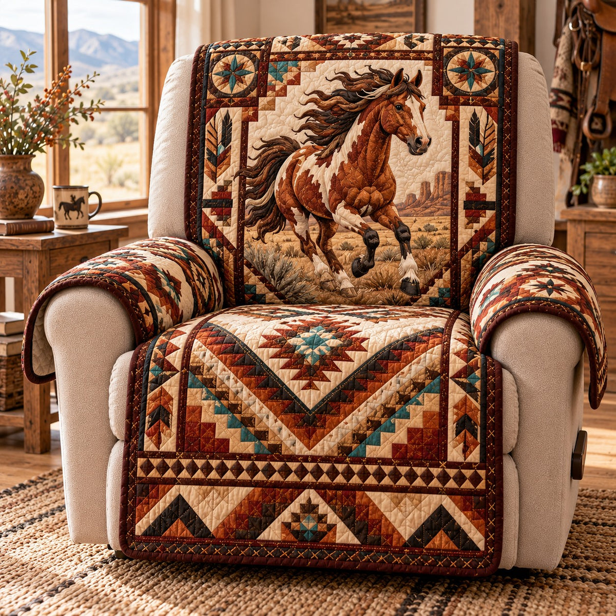 Wild Mustang Canyon Sofa Cover NCU0NTD2368