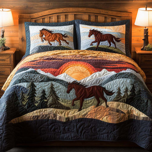 Wild Peak 3-Piece Quilted Bedding Set NCU0NNL158