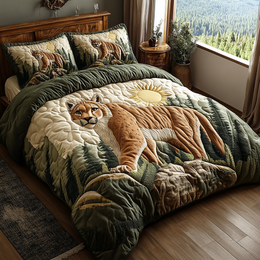 Wild Puma Duvet Cover Set NCU0DV347
