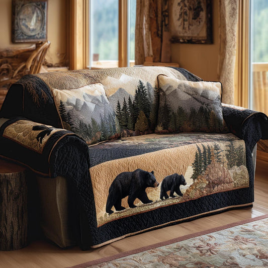 Wild Timber Quilted Sofa Cover NCU0DV2037