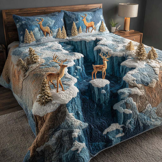 Wild Trails 3-Piece Quilted Bedding Set NCU0NNL097