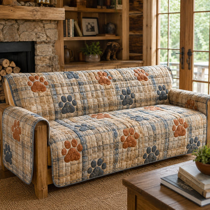 Wilderness Expedition Quilted Sofa Cover NCU0PVL1041