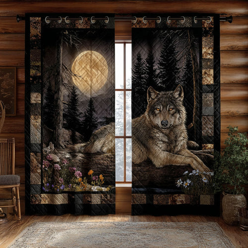 Wilderness Trail Quilted Curtains NCU0PTT2072