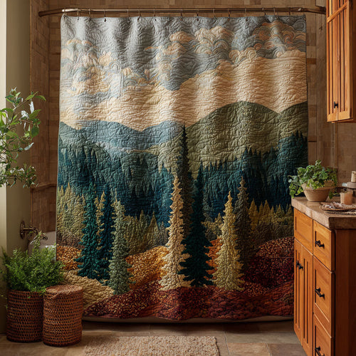 Wilderness Vista Shower Curtain NCU0DDK2414