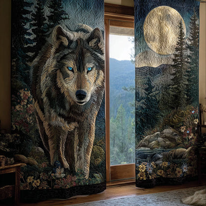 Wilderness Whisper Quilted Curtains NCU0PTT2073