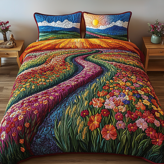 Wildflower Breeze Duvet Cover Set NCU0PVL266