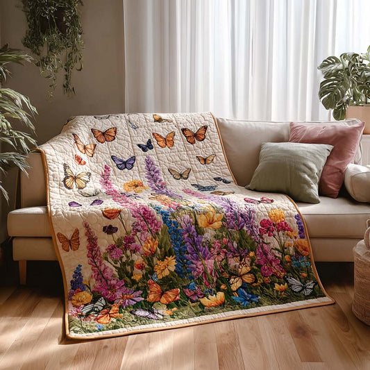 Wildflower Flights Quilted Blanket NCU0DQQ0161