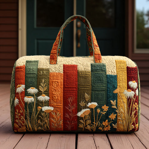 Wildflower Words Quilted Duffle Bag NCU0DDK2472