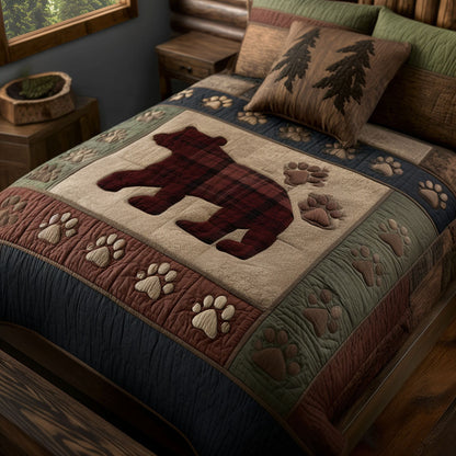 Wildfoot Haven 3-Piece Quilted Bedding Set NCU0PTT2695